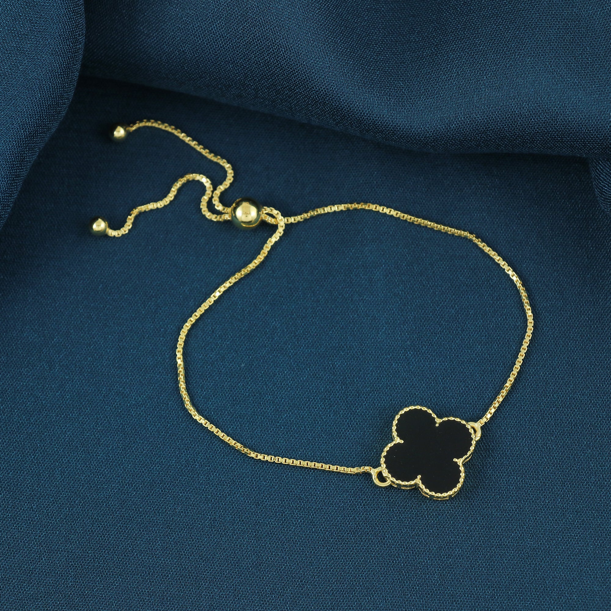 Minimal Flower Bracelet