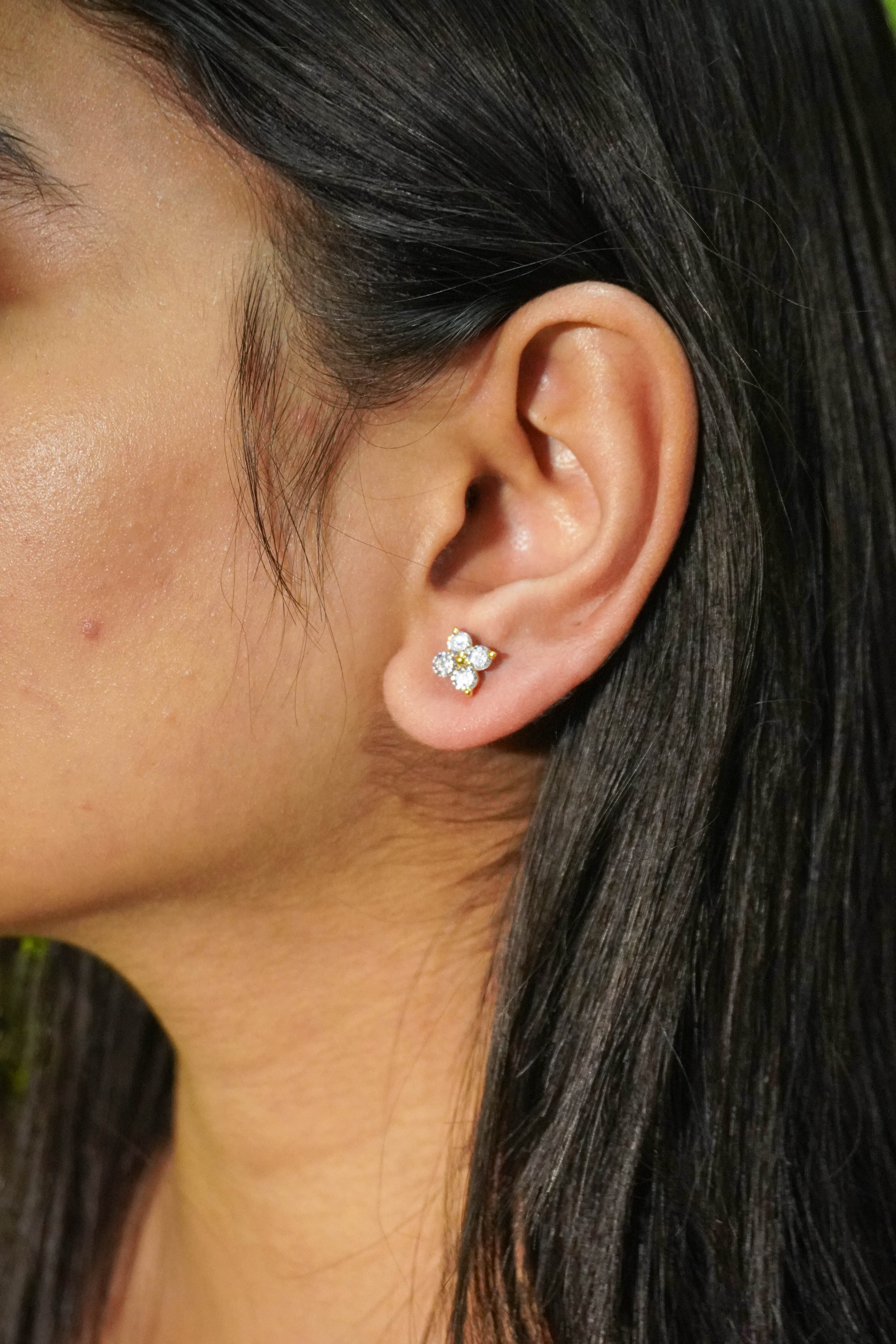 Azure Bloom Earrings