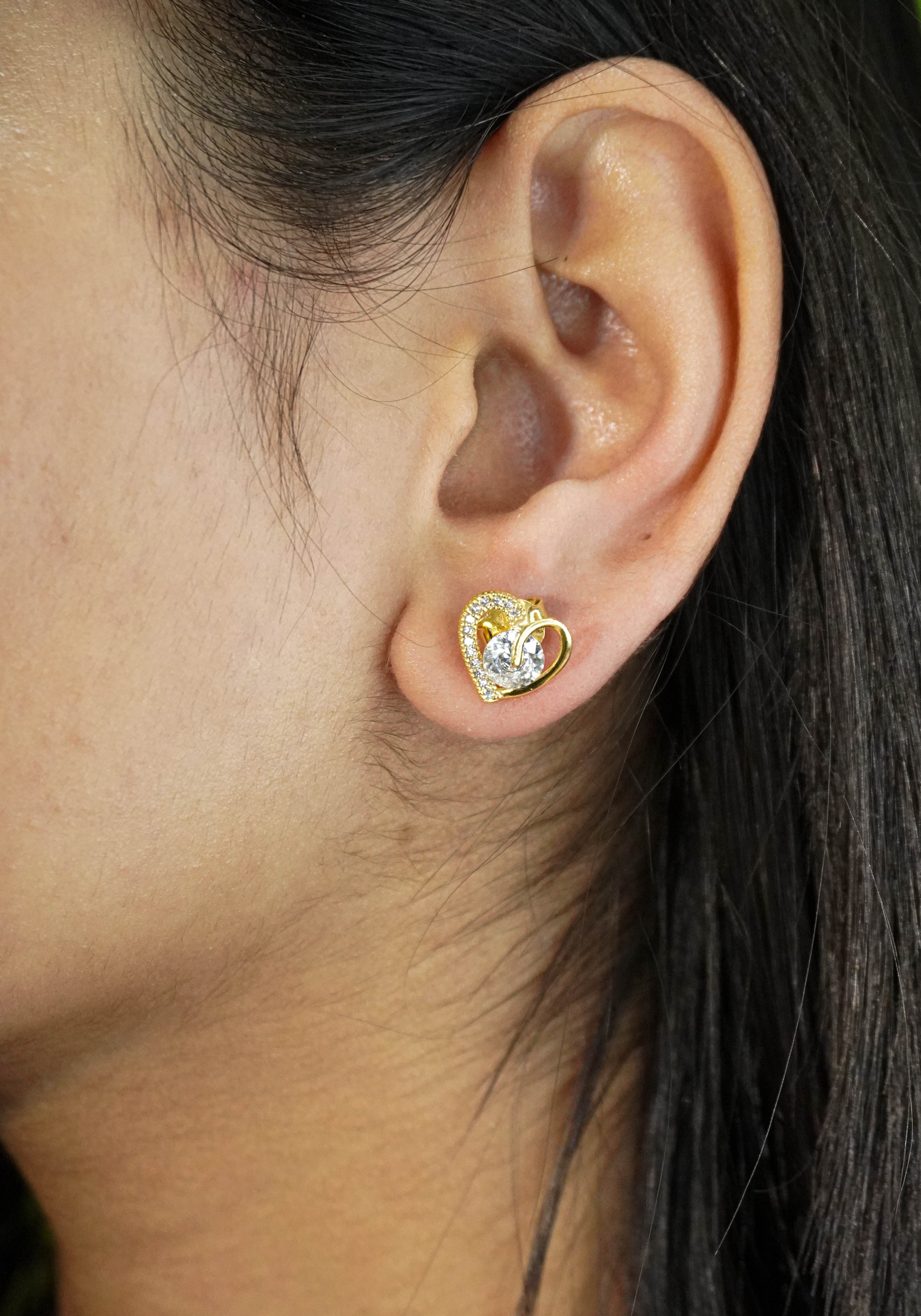 Classic Heart Earrings