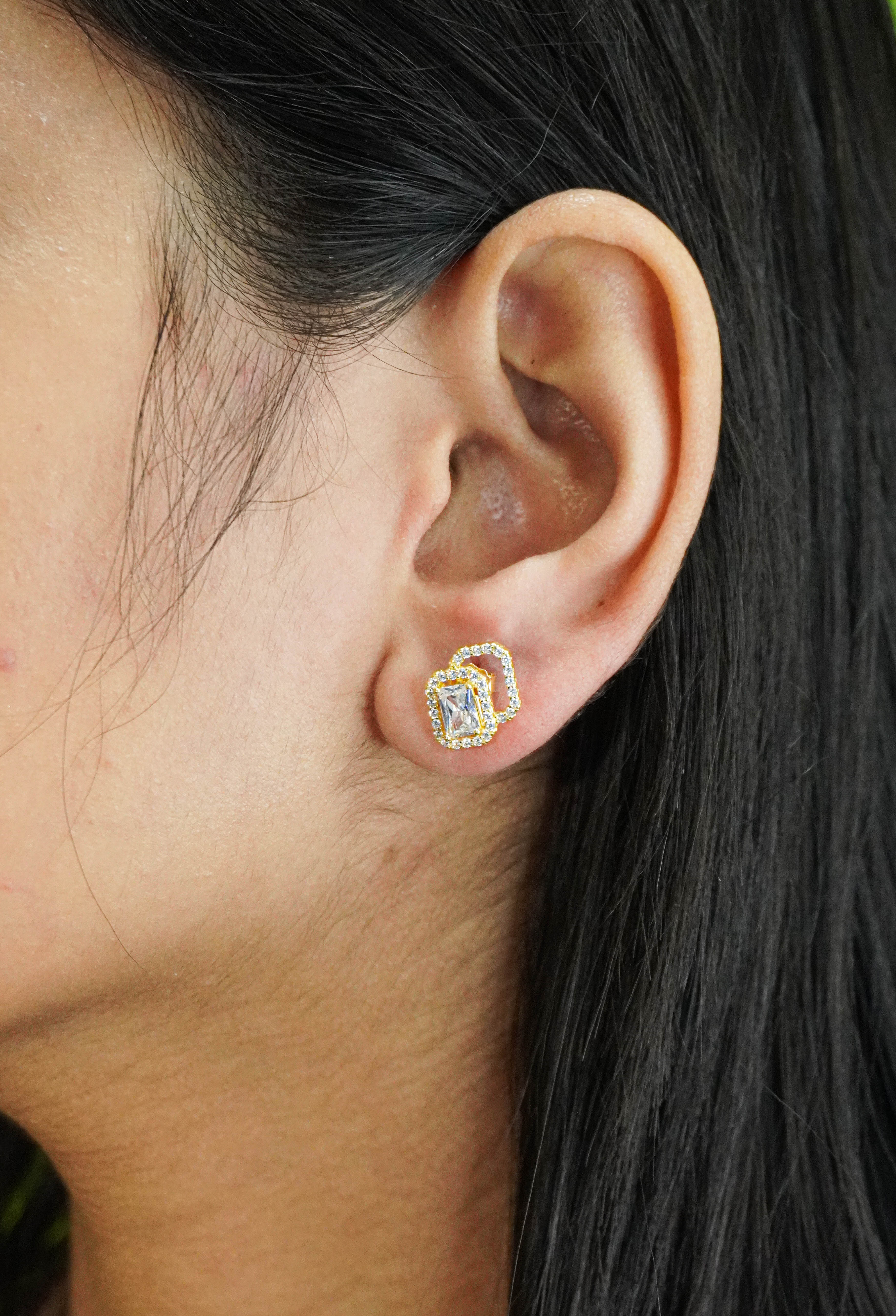 Dazzling Oval Earrings