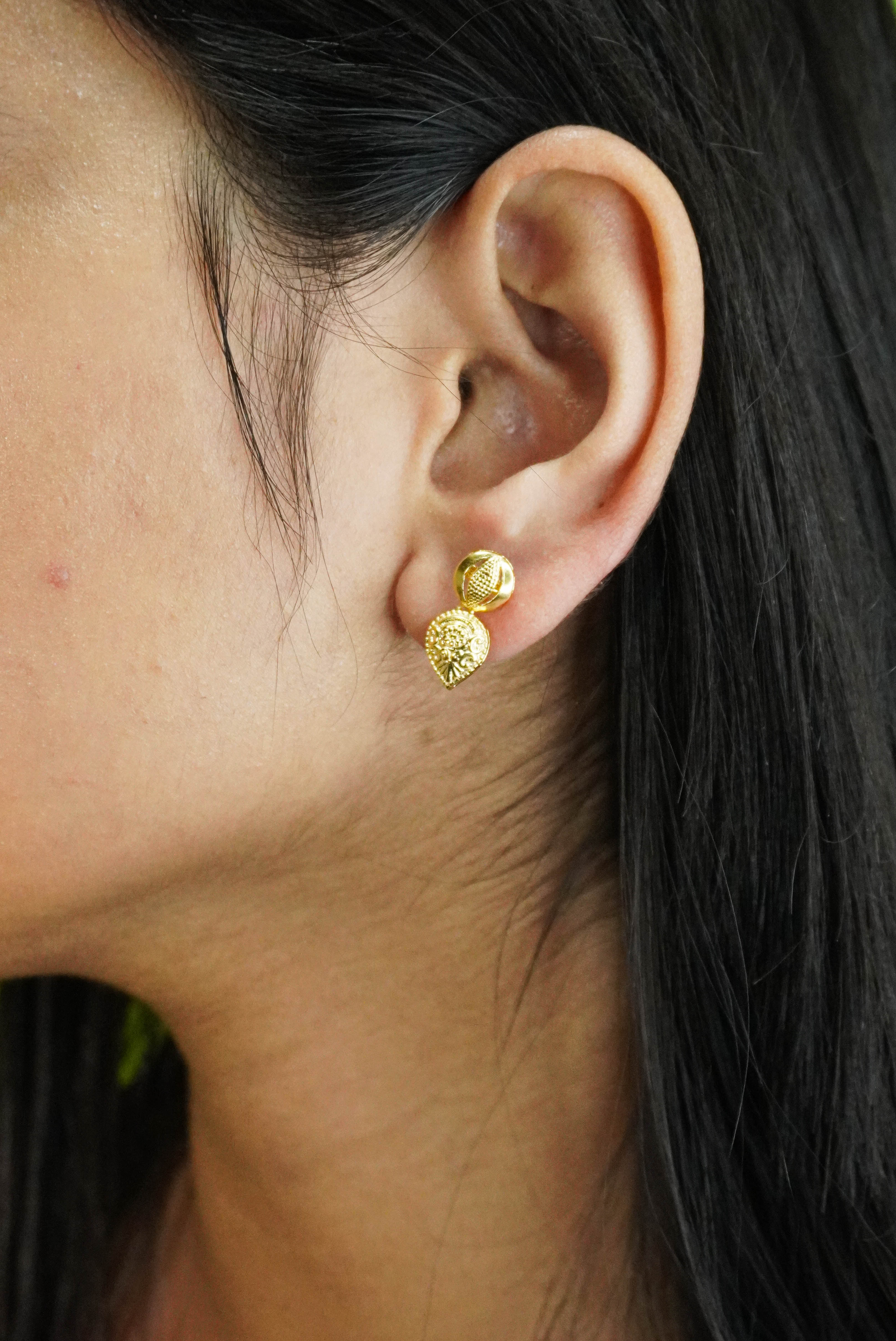Classic Gold Earrings