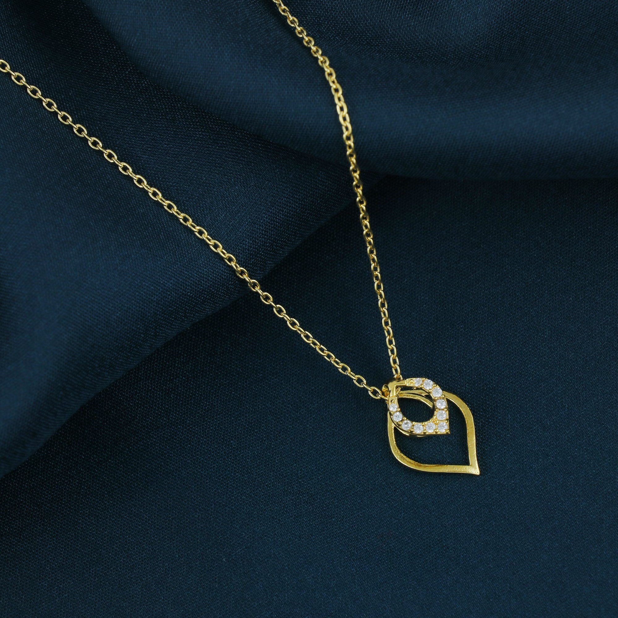 Petal Drop Pendant (Without Chain)