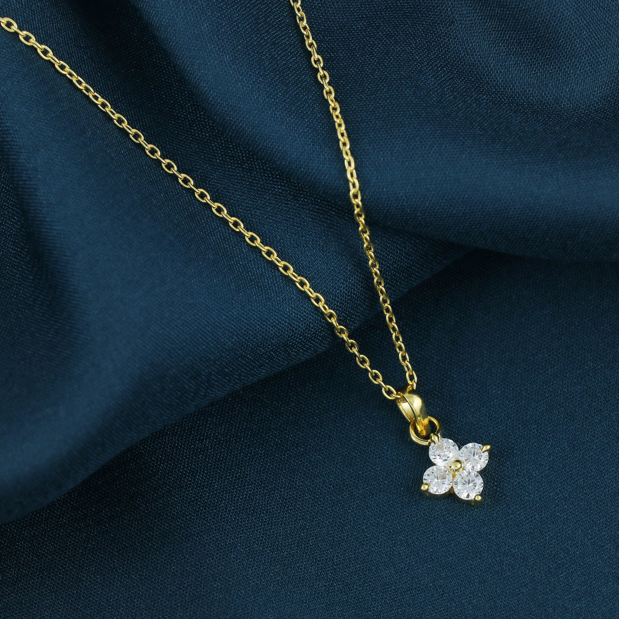 Azure Bloom Pendant (Without Chain)