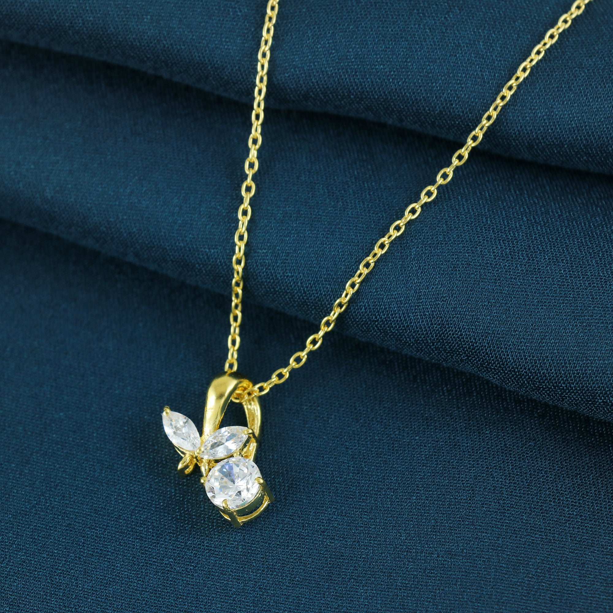 Dazzling Butterfly Pendant
(Without Chain)
